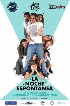 CARTEL LA NOCHE ESPONTÁNEA MEDIA 01