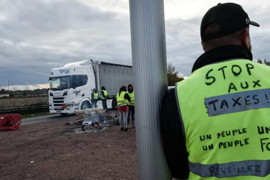 Bloqueos chalecos amarillos